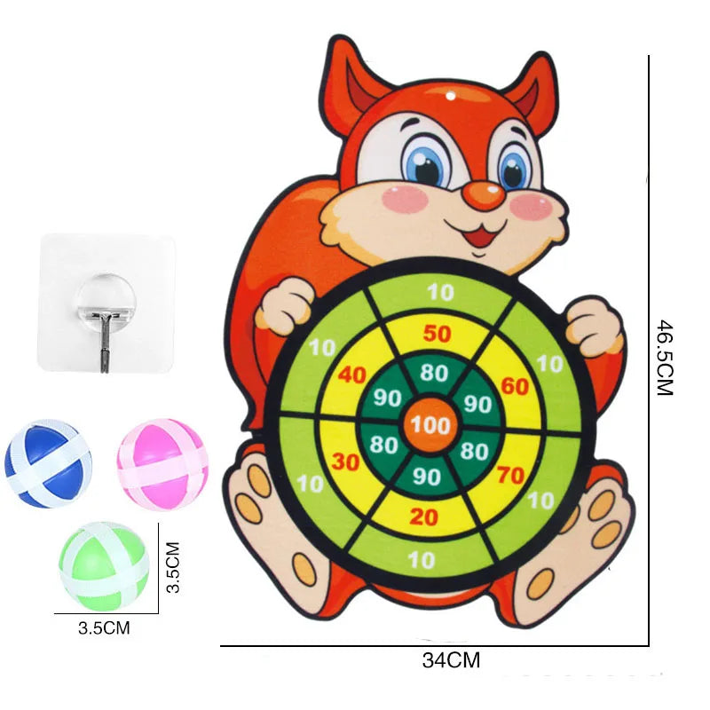 Brinquedos educativos para crianças, jogos de tabuleiro de dardo para crianças, festa interna e externa, jogos esportivos, dardos com bolas pegajosas