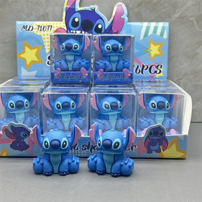 Disney-Stitch Silicone Pencil Sharpener, DIY Pencil Sharpener, Lilo e Stitch, Orelhas Longas Aprendizagem Papelaria, Pen Planer, Ornamentos